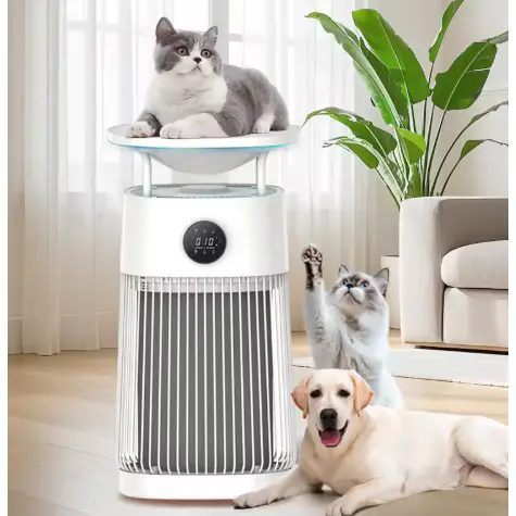 Làm thế nào Máy lọc không khí dành cho thú cưng có bộ lọc Hepa di động có thể cải thiện chất lượng không khí trong nhà cho người nuôi thú cưng?