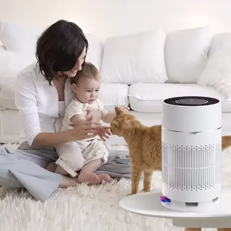 Máy tạo âm thanh cho bé ngủ Đèn ngủ Máy lọc không khí chống ồn trắng