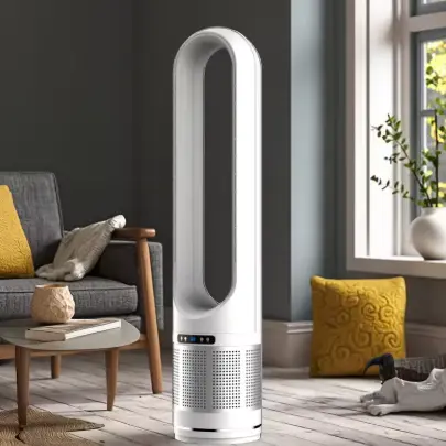 Quạt sưởi không cánh có máy lọc không khí
