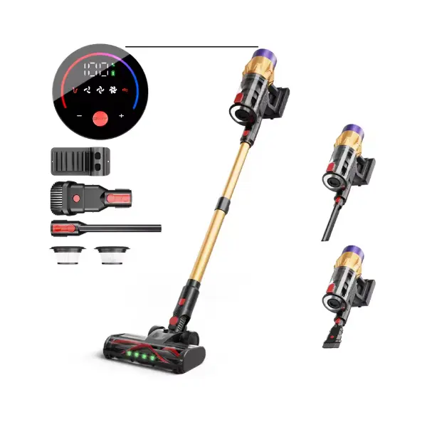 Máy hút bụi cầm tay chạy bằng pin với công nghệ lốc xoáy