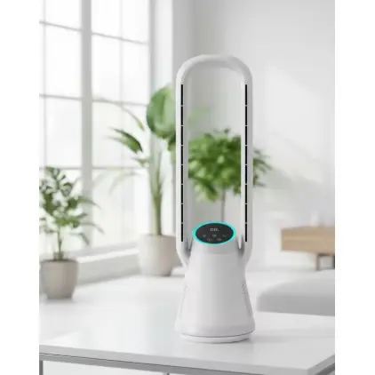 Quạt không cánh gia dụng Quạt lọc không khí yên tĩnh có điều khiển từ xa