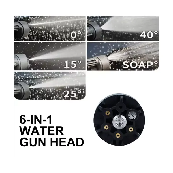 Car Power Pressure Washer With Spray Gun
