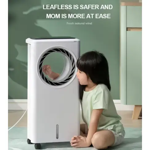 Quạt làm mát không khí bằng kim loại mùa hè có điều khiển từ xa