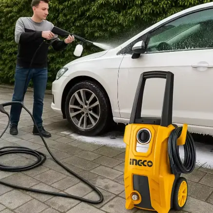 Máy rửa áp lực xe hoàn chỉnh với súng phun